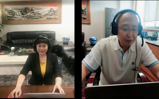 乐虎直播资深物业管理专家讲课中