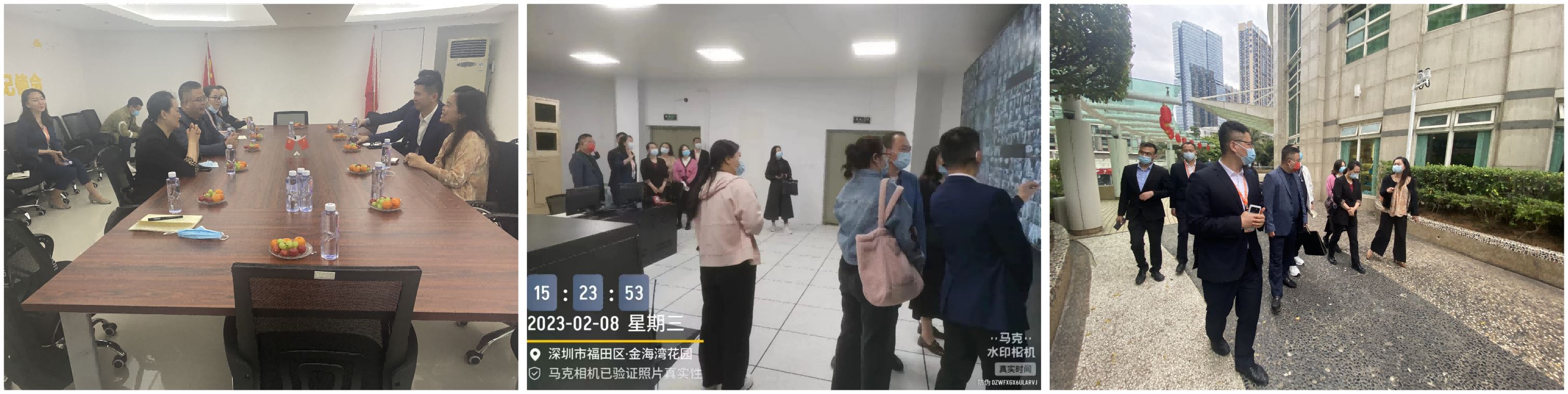 西宁市城西区城乡建设局一行参观金海湾